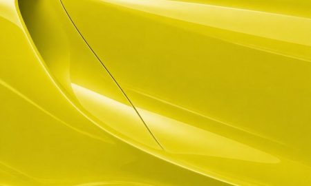 3M 2080 G55 Lucid Yellow vinyl wrap color sample