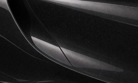 3M 2080 GP282 Ember Black vinyl wrap color sample