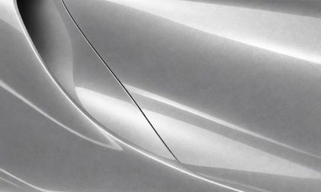 3M 2080 HG120 High Gloss White Aluminum vinyl wrap color sample