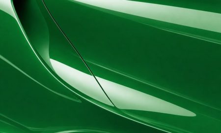 3M 2080 HG336 High Gloss Green Envy vinyl wrap color sample