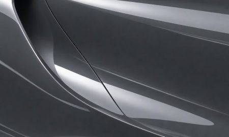 3M 2080 HG81 High Gloss Meteor Gray vinyl wrap color sample