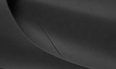 3M 2080 M22 Deep Black vinyl wrap color sample