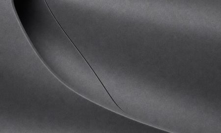 3M 2080 M261 Matte Dark Grey vinyl wrap color sample