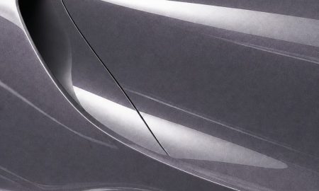 Inozetek PPF DPPF708 Metallic Provence Purple colored paint protection film sample