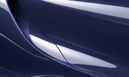 Inozetek PPF DPPF712 Metallic Royal Blue colored paint protection film sample
