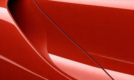 Inozetek PPF DPPF713 Solar Flame colored paint protection film sample