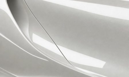 Inozetek PPF DPPF903 Moon White Pearl colored paint protection film sample