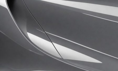 Inozetek PPF DPPF905 Falcon Grey colored paint protection film sample