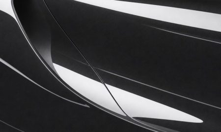 Inozetek PPF DPPF908 Metallic Perfect Black colored paint protection film sample