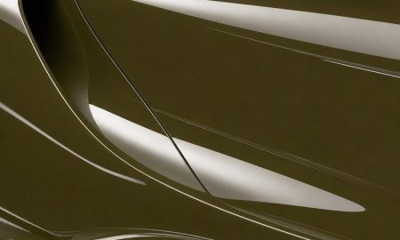 Inozetek PPF DPPF933 Army Green colored paint protection film sample