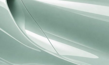 Inozetek PPF DPPF934 Light Mint colored paint protection film sample