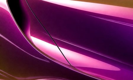 Inozetek PPF UNI-101 Celestial Unicorn colored paint protection film sample