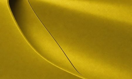 KPMF K75534 Iced Yellow Titanium vinyl wrap color sample