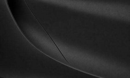 KPMF K75528 Phantom Black vinyl wrap color sample