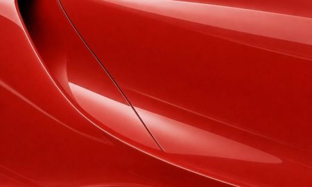 3M PWF G43 Gloss Habanero Red vinyl wrap color sample