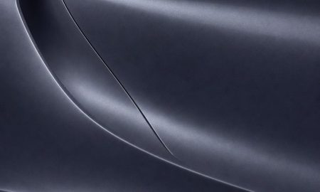 Inozetek Vinyl FS2018 Frozen Satin Metallic Charcoal Blue vinyl wrap color sample