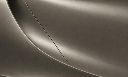 Inozetek Vinyl FS2029 Frozen Satin Metallic Aluminum Grey vinyl wrap color sample