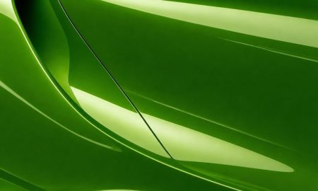 Inozetek Vinyl Q999 Gloss Drift HQ Java Green vinyl wrap color sample