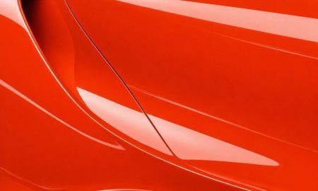 Inozetek Vinyl SD102 Gloss Sunset Orange vinyl wrap color sample