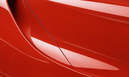 Inozetek Vinyl SG007 Gloss LAVA ORANGE vinyl wrap color sample