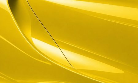 Inozetek Vinyl SG010 Gloss CITRUS YELLOW vinyl wrap color sample