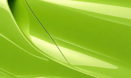 Inozetek Vinyl SG011 Gloss ACID GREEN vinyl wrap color sample