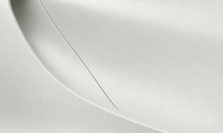 Orafol 970RA 010M Matte White vinyl wrap color sample