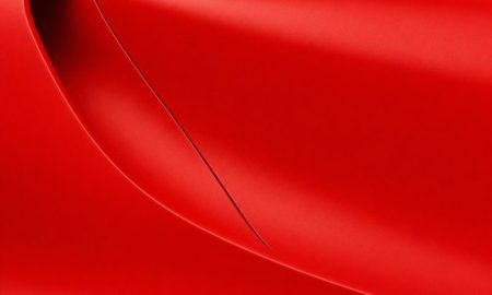 Orafol 970RA 028M Matt Cardinal Red vinyl wrap color sample