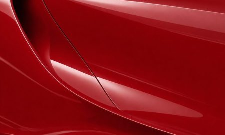 Orafol 970RA 030G glossy dark red vinyl wrap color sample