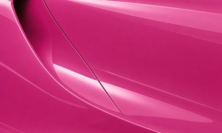 Orafol 970RA 045G glossy soft pink vinyl wrap color sample