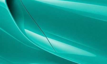 Orafol 970RA 055G glossy mint vinyl wrap color sample