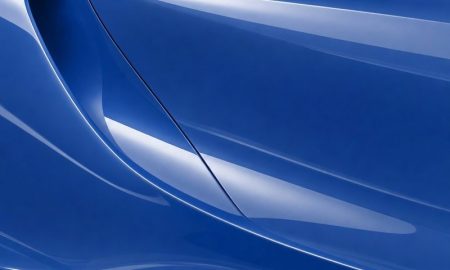 Orafol 970RA 067G glossy blue vinyl wrap color sample