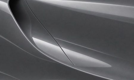 Orafol 970RA 073G glossy dark grey vinyl wrap color sample