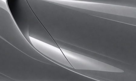 Orafol 970RA 076G glossy telegrey vinyl wrap color sample