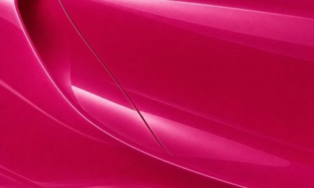 Orafol 970RA 077G glossy telemagenta vinyl wrap color sample