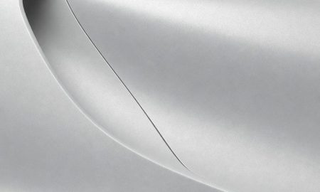 Orafol 970RA 090M Matte Silver Gray vinyl wrap color sample