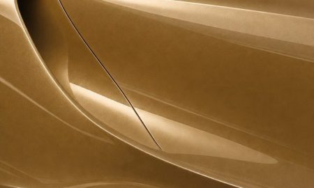 Orafol 970RA 091G glossy gold vinyl wrap color sample
