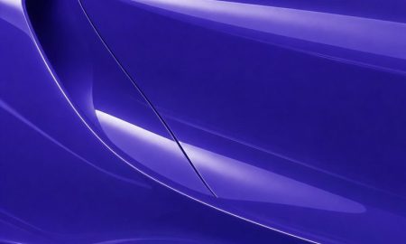 Orafol 970RA 175G glossy enchanted violet vinyl wrap color sample