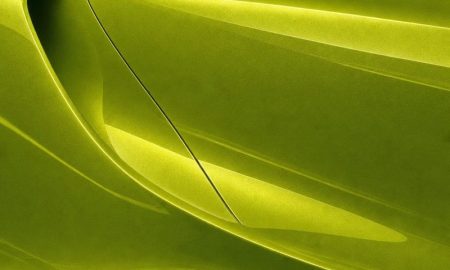 Orafol 970RA 183G glossy sparkling citrus fury vinyl wrap color sample