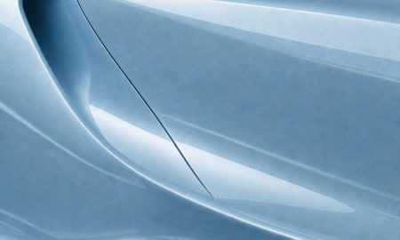 Orafol 970RA 195G glossy dove blue metallic vinyl wrap color sample