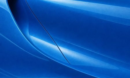 Orafol 970RA 196G glossy night blue metallic vinyl wrap color sample