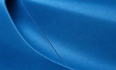 Orafol 970RA 196M Matte Night Blue Metallic vinyl wrap color sample