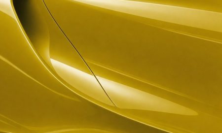 Orafol 970RA 208G glossy post office yellow vinyl wrap color sample