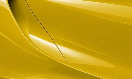 Orafol 970RA 209G glossy maize yellow vinyl wrap color sample