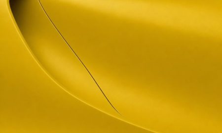 Orafol 970RA 209M Matte Maize Yellow vinyl wrap color sample