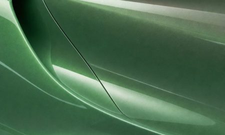 Orafol 970RA 317G glossy avocado vinyl wrap color sample