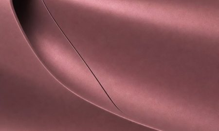 Orafol 970RA 320M Matte Cranberry vinyl wrap color sample