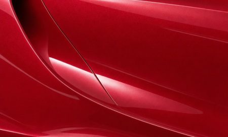 Orafol 970RA 371G Glossy Chili Red vinyl wrap color sample