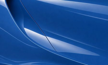 Orafol 970RA 544G Glossy Indigo Blue vinyl wrap color sample