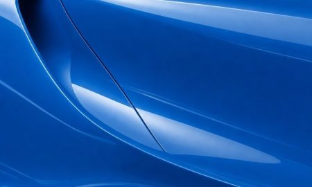 Orafol 970RA 547G Glossy Fjord Blue vinyl wrap color sample